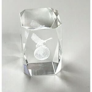 Paper Weight Eagle 3D Laser Engraved